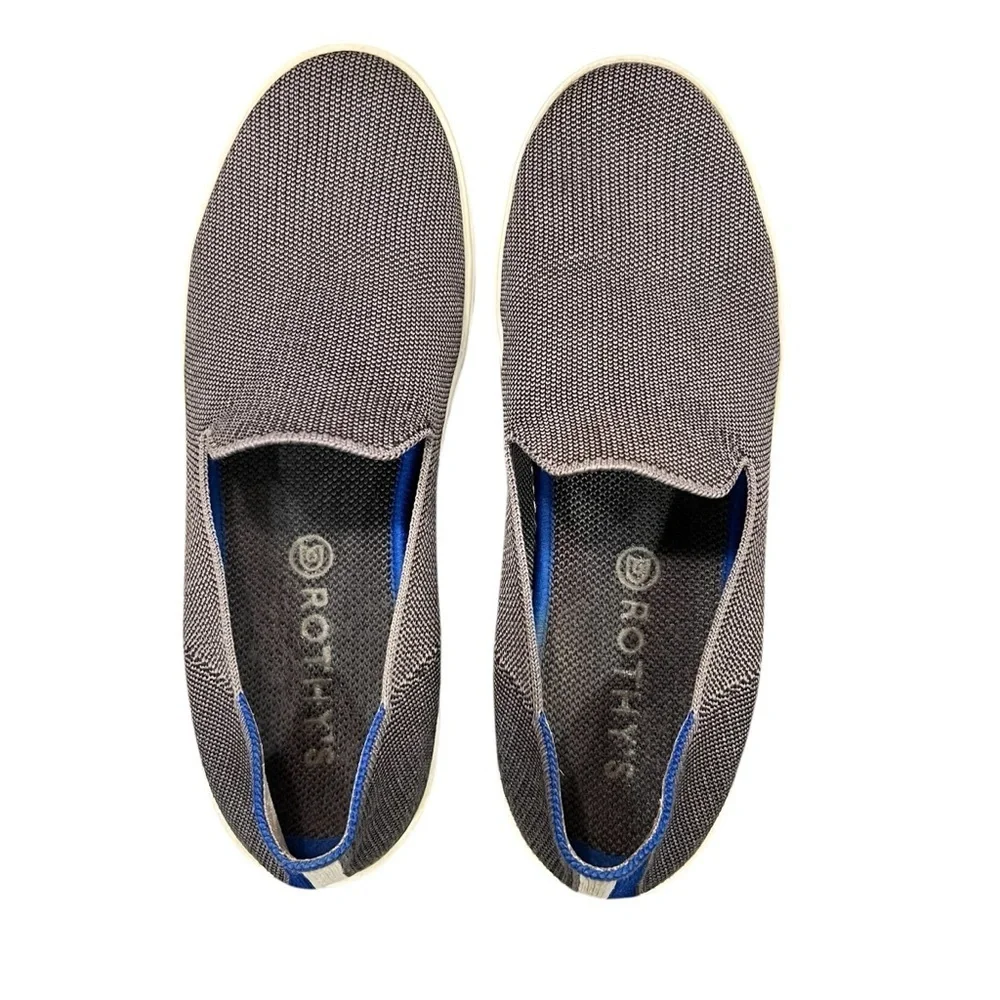 ROTHY’S The City Slip On Sneakers Gray Grey Women’s Size 10